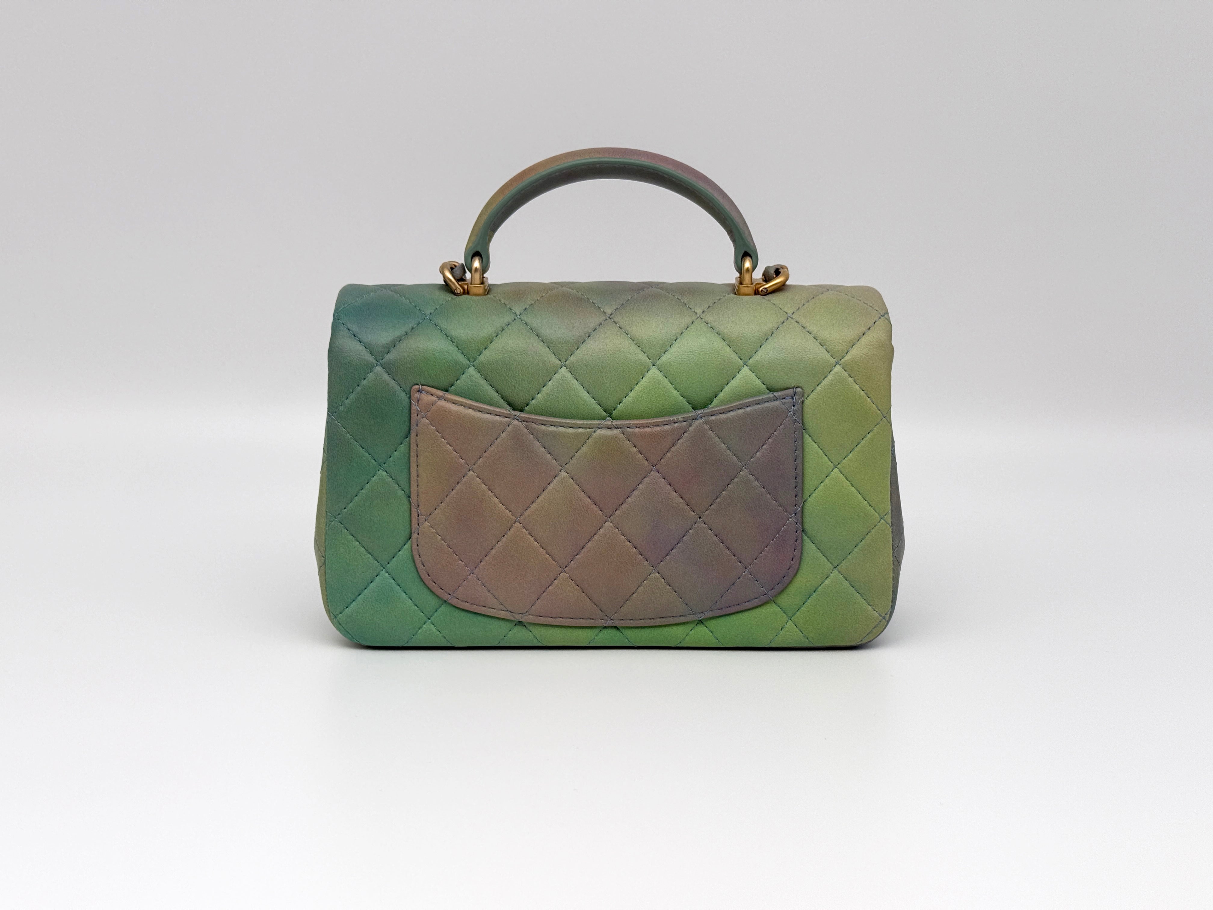 Chanel Classic Mini Flap Top Handle Handbag