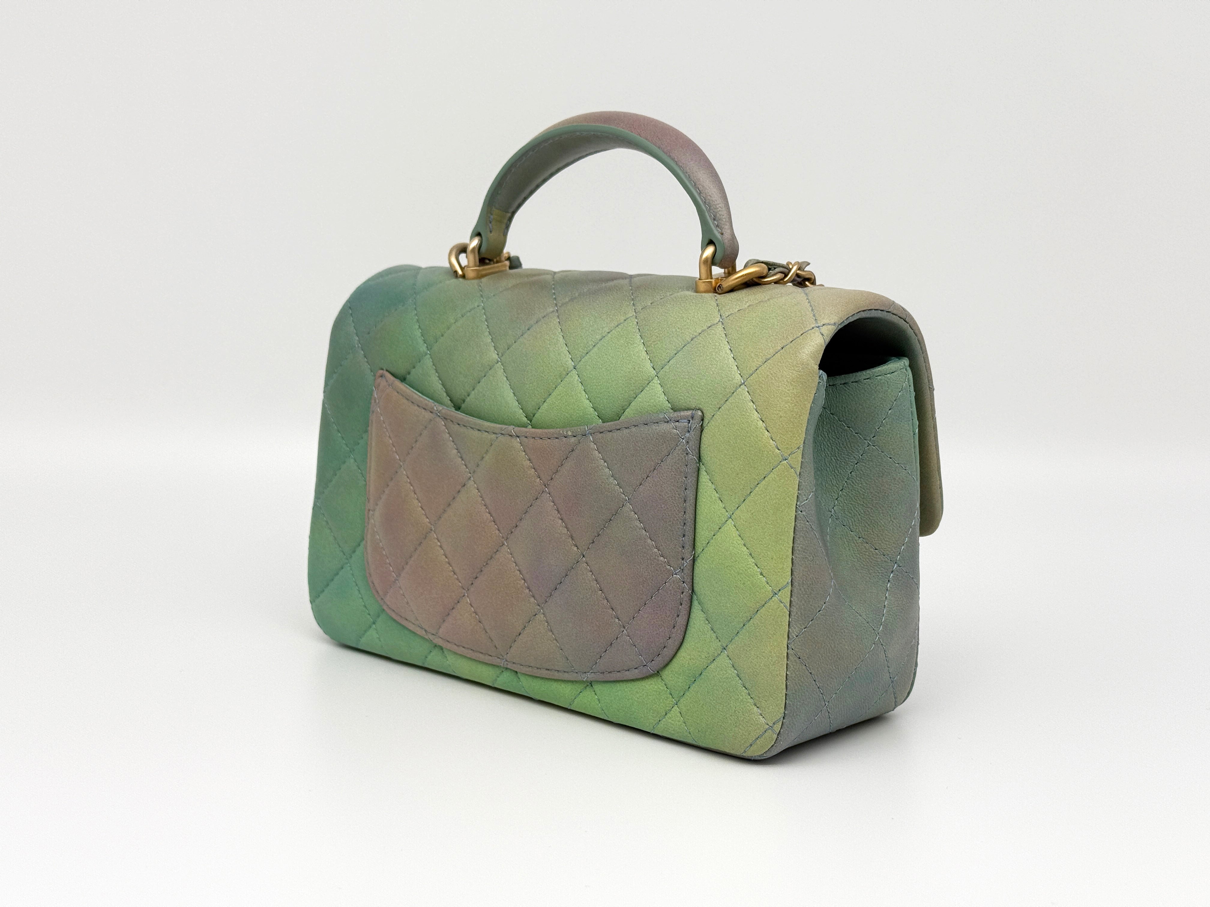 Chanel Classic Mini Flap Top Handle Handbag