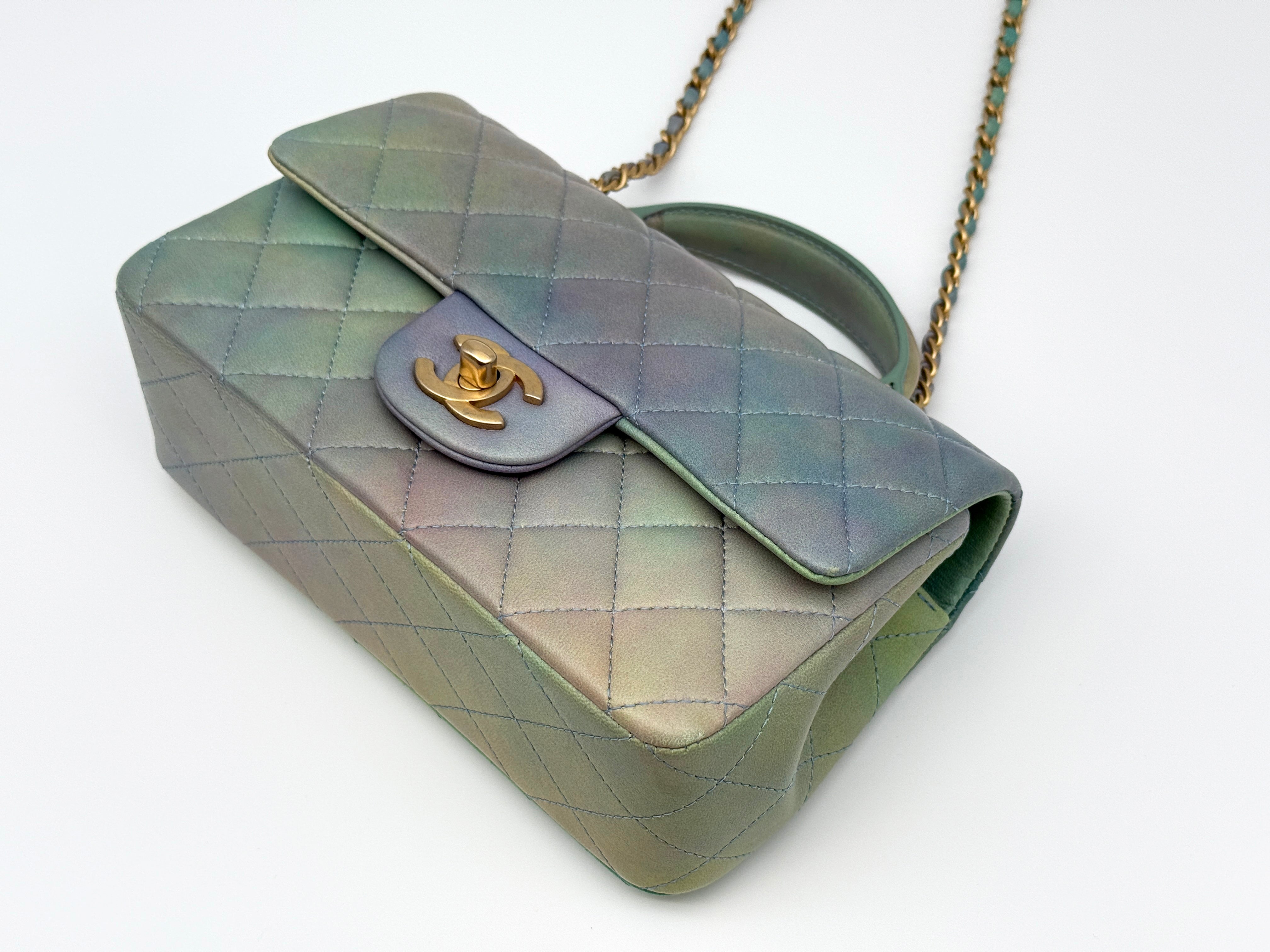 Chanel Classic Mini Flap Top Handle Handbag