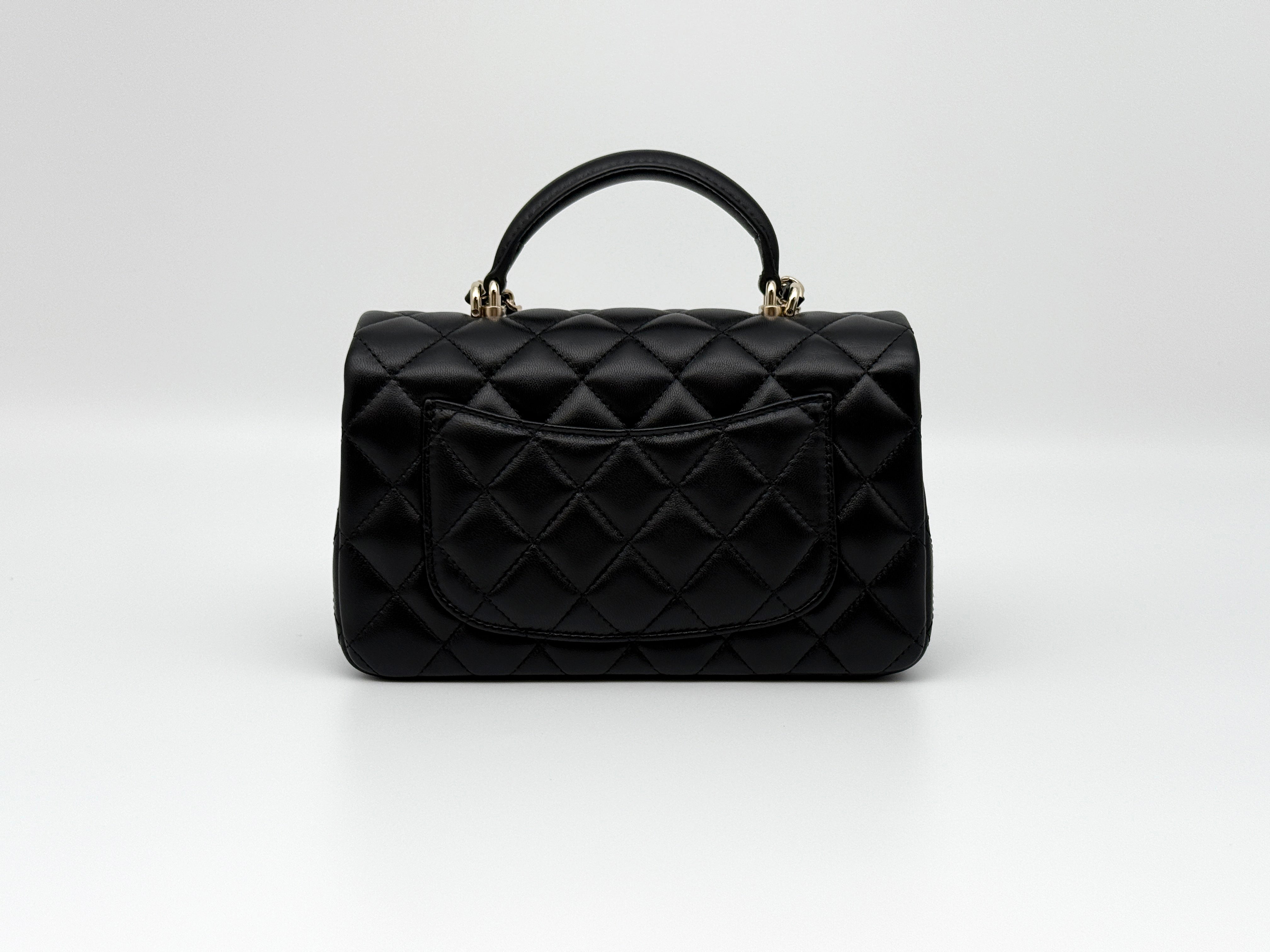 Chanel Classic Mini Flap Top Handle Handbag