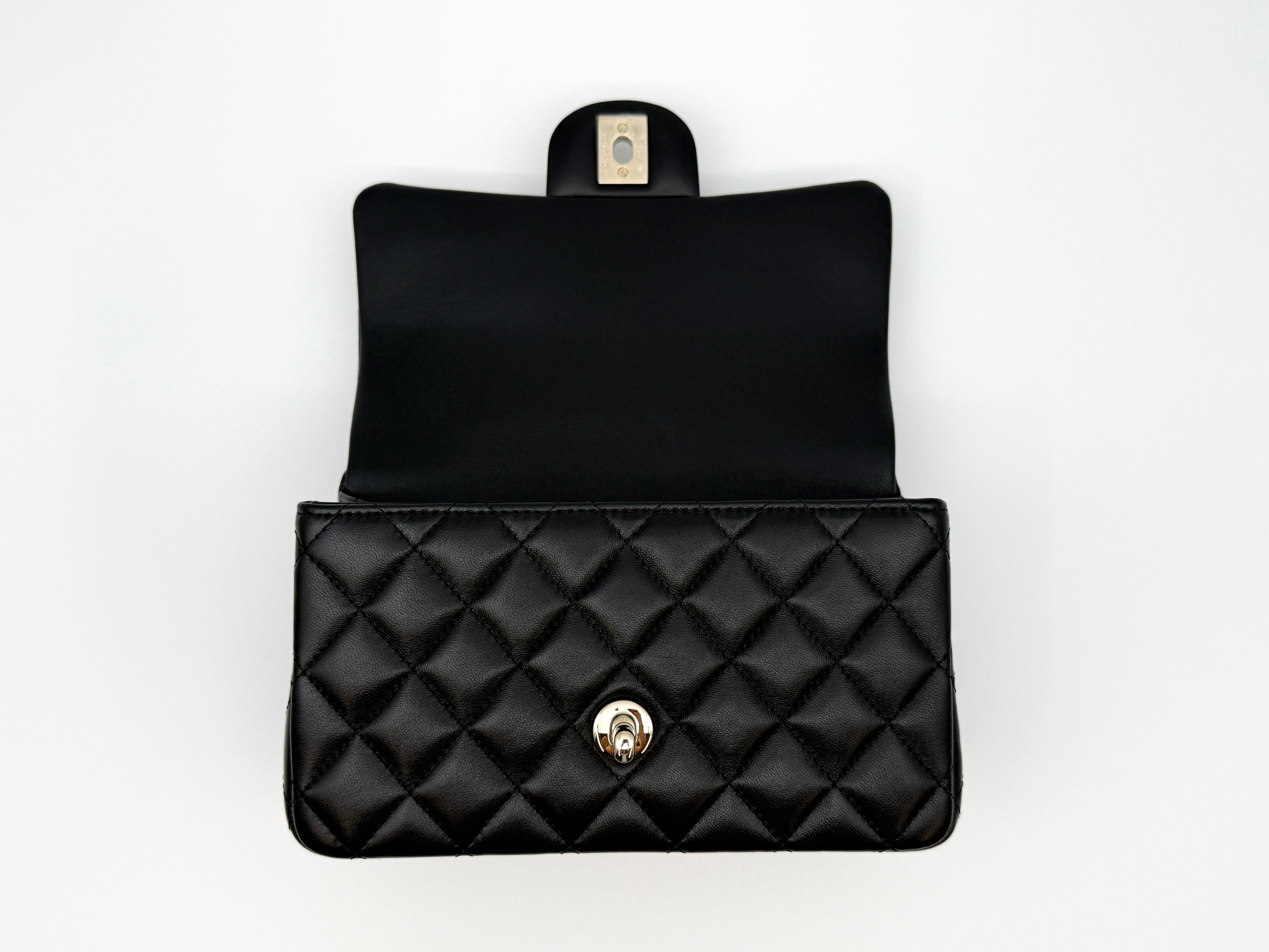Chanel Classic Mini Flap Top Handle Handbag