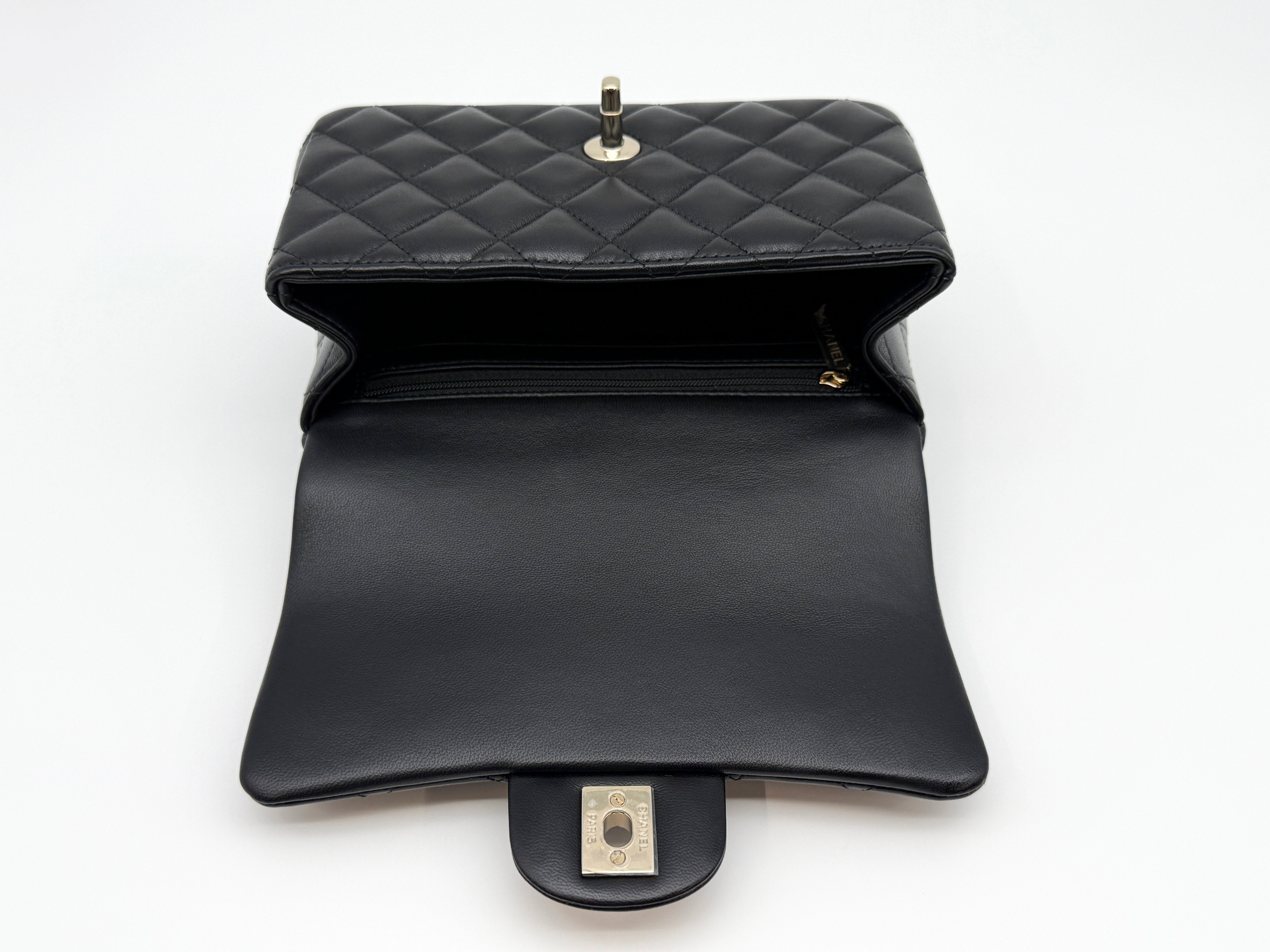 Chanel Classic Mini Flap Top Handle Handbag