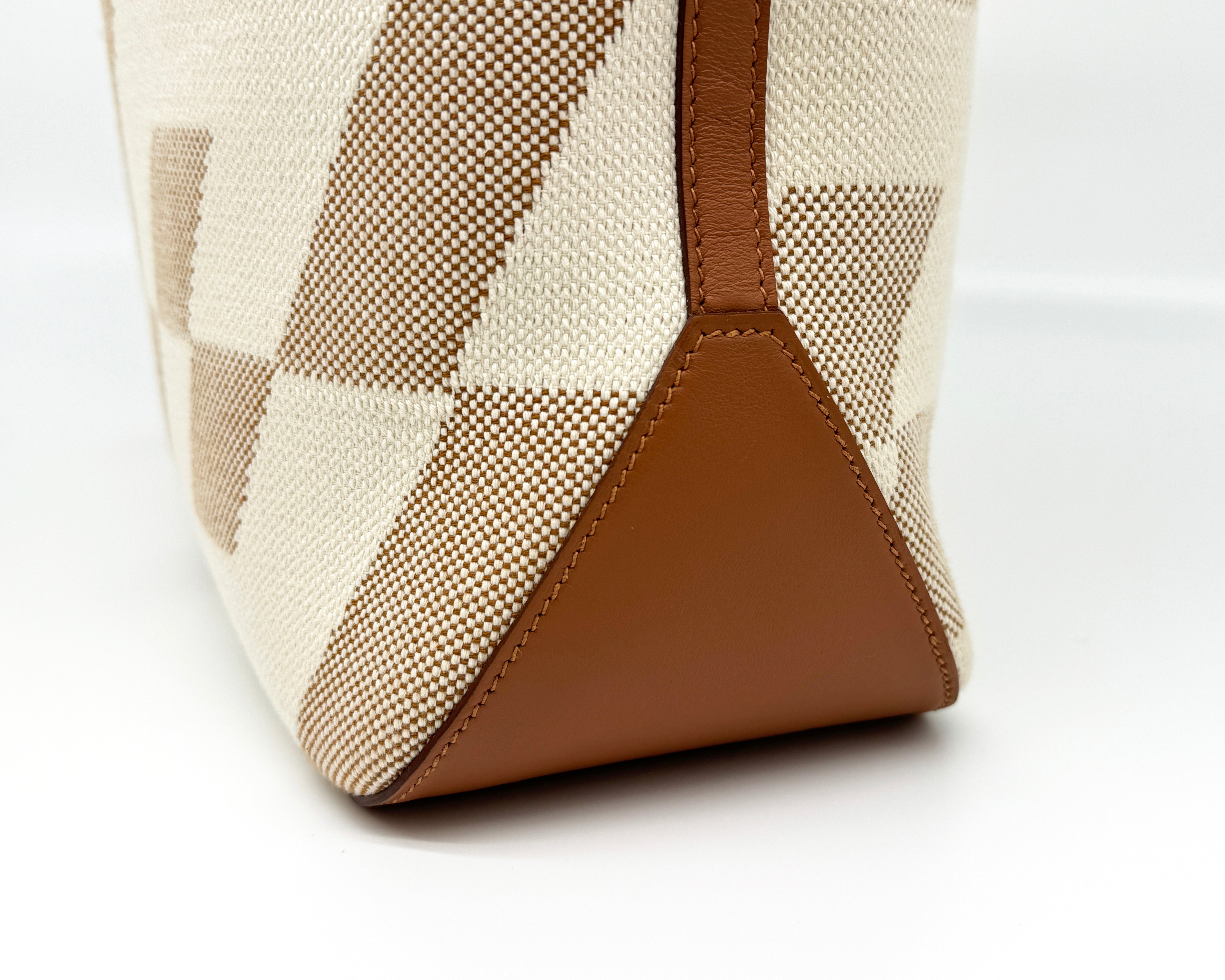 Hermès Cabas H En Biais 40 Tote Handbag