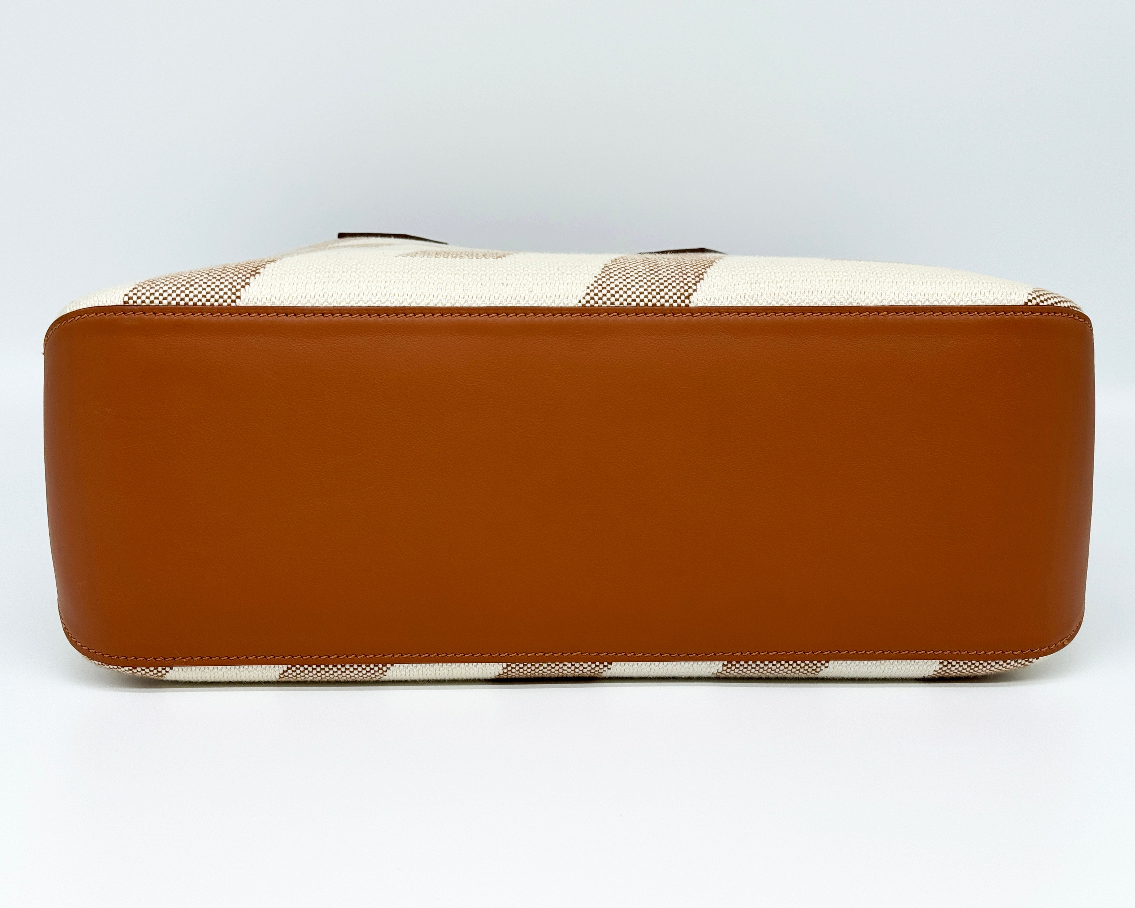 Hermès Cabas H En Biais 40 Tote Handbag