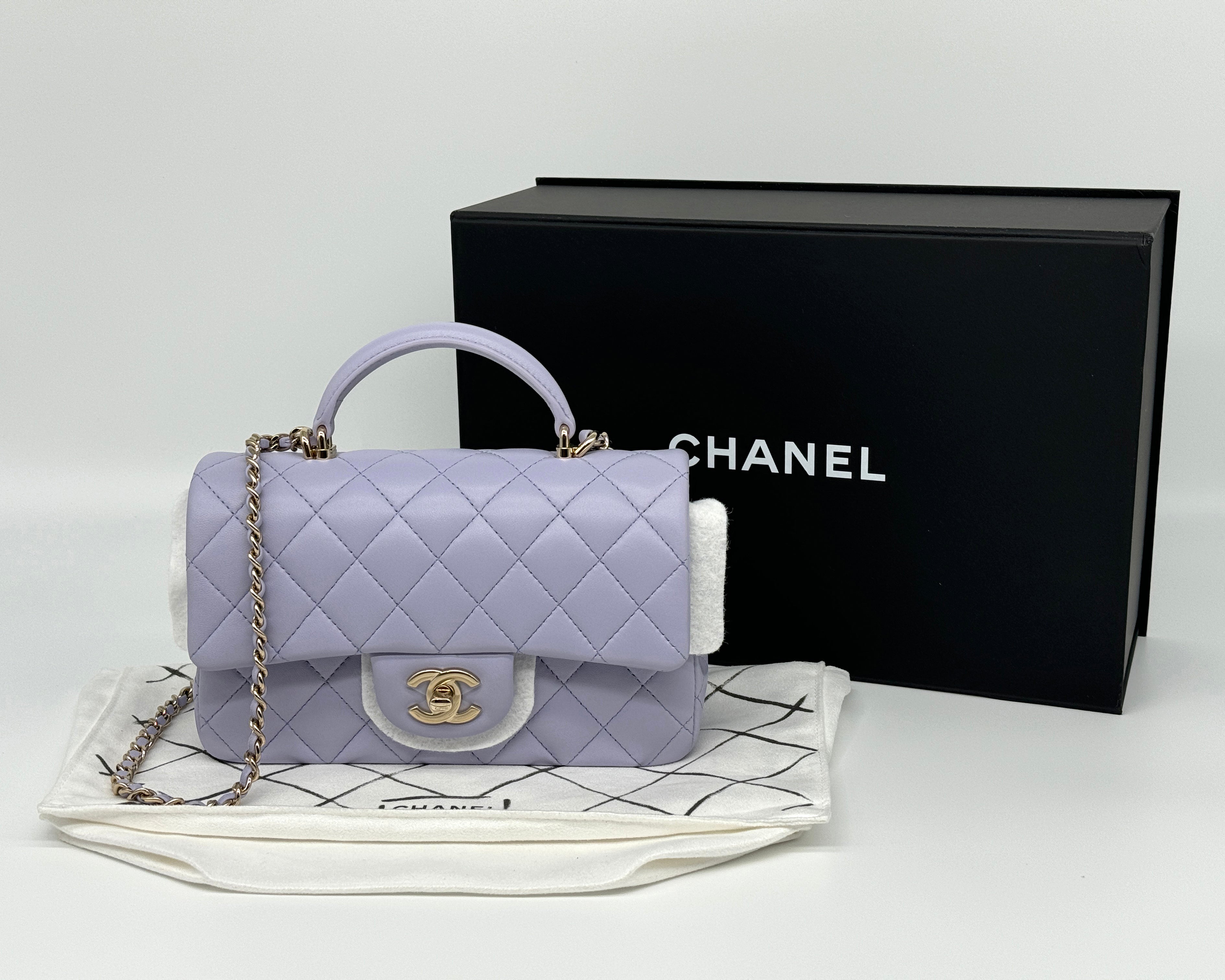 Chanel Mini Flap Bag with Top Handle