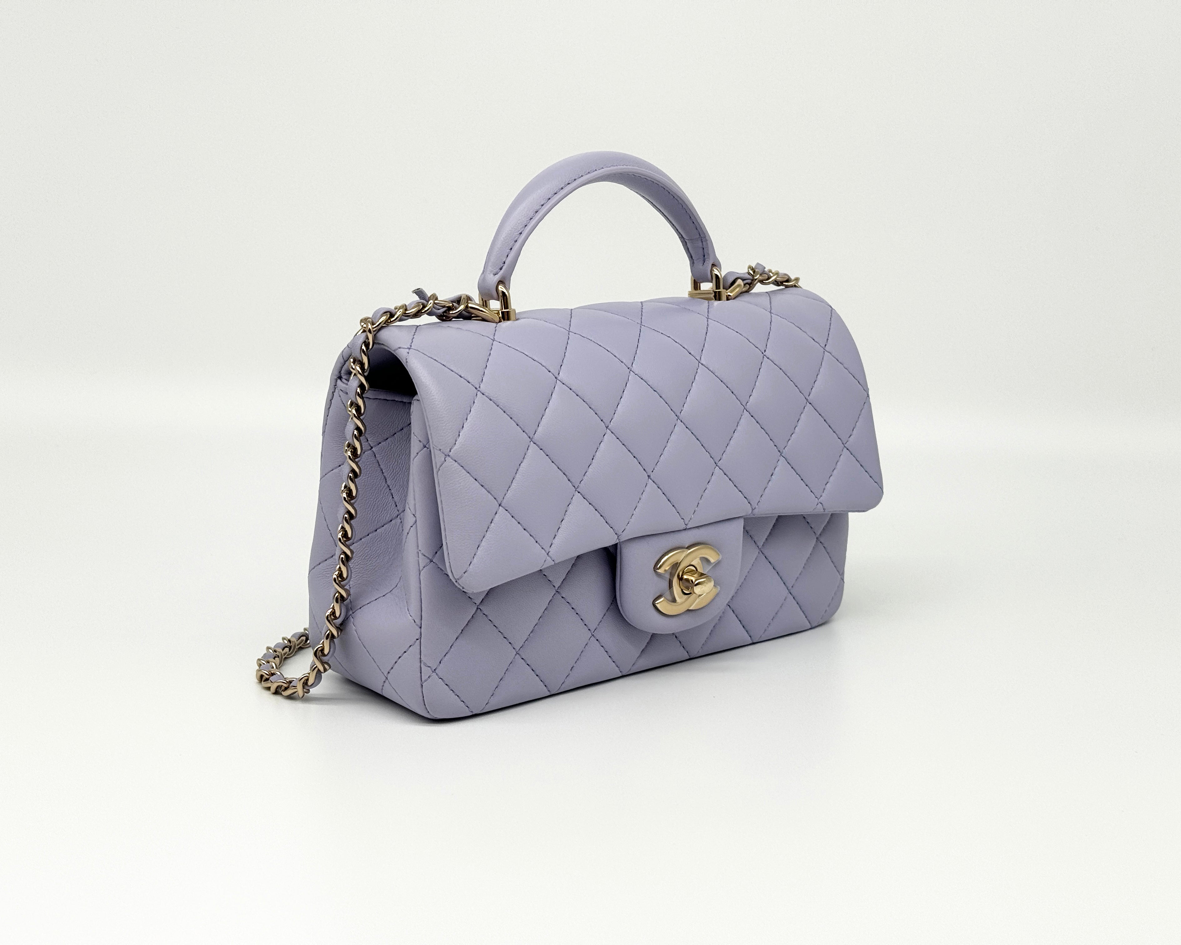 Chanel Mini Flap Bag with Top Handle