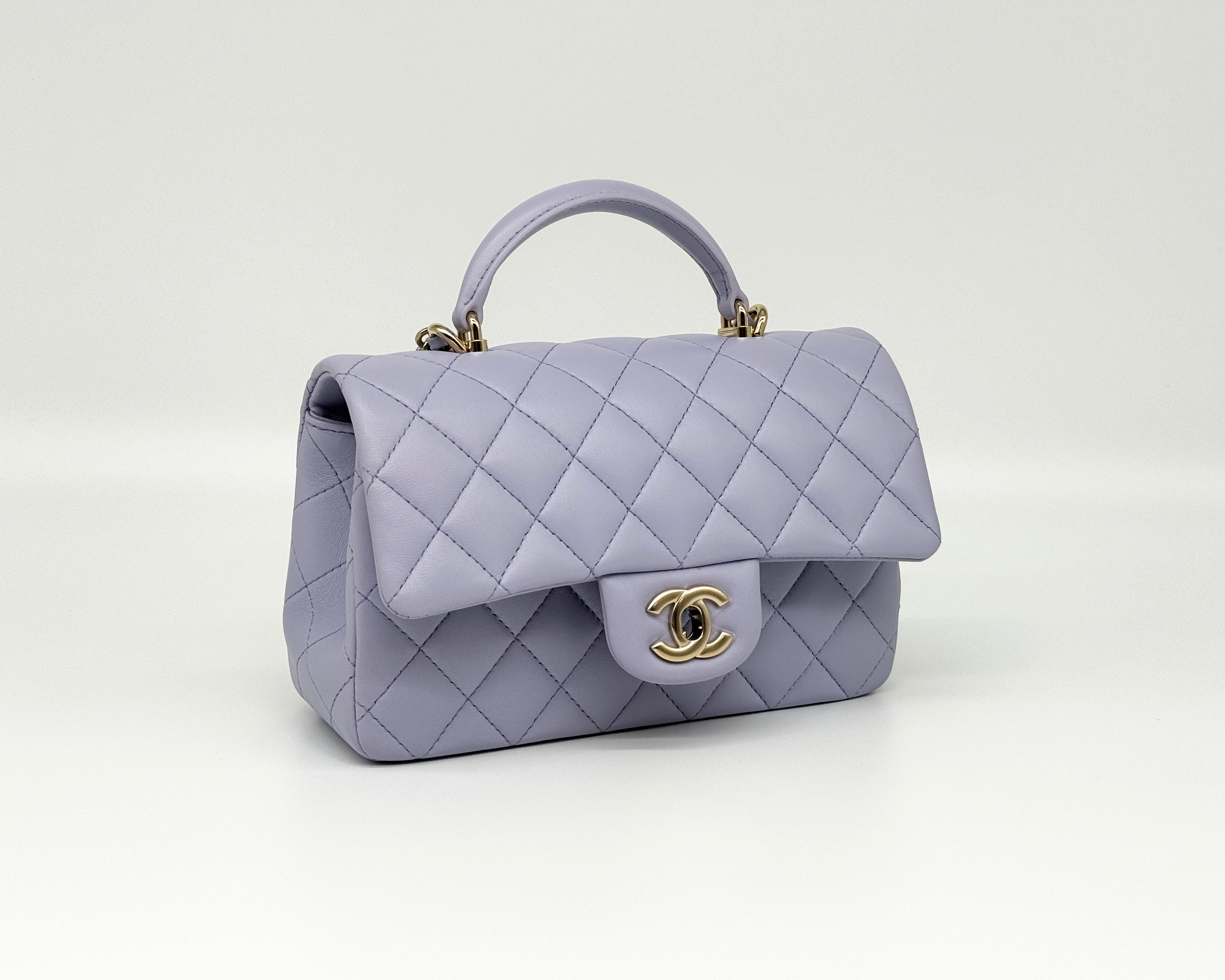 Chanel Mini Flap Bag with Top Handle
