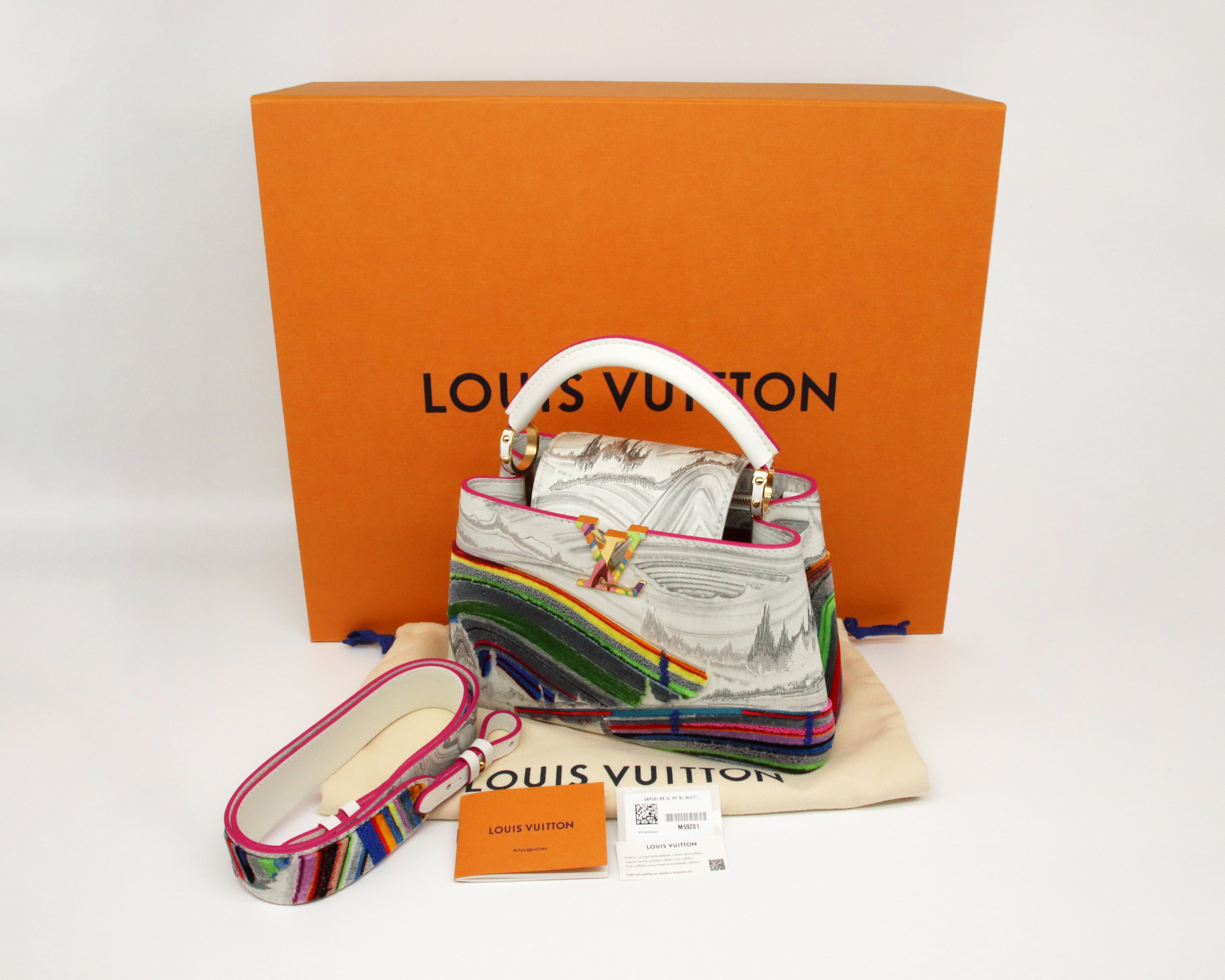 *RARE* Louis Vuitton Arty Capucines BB