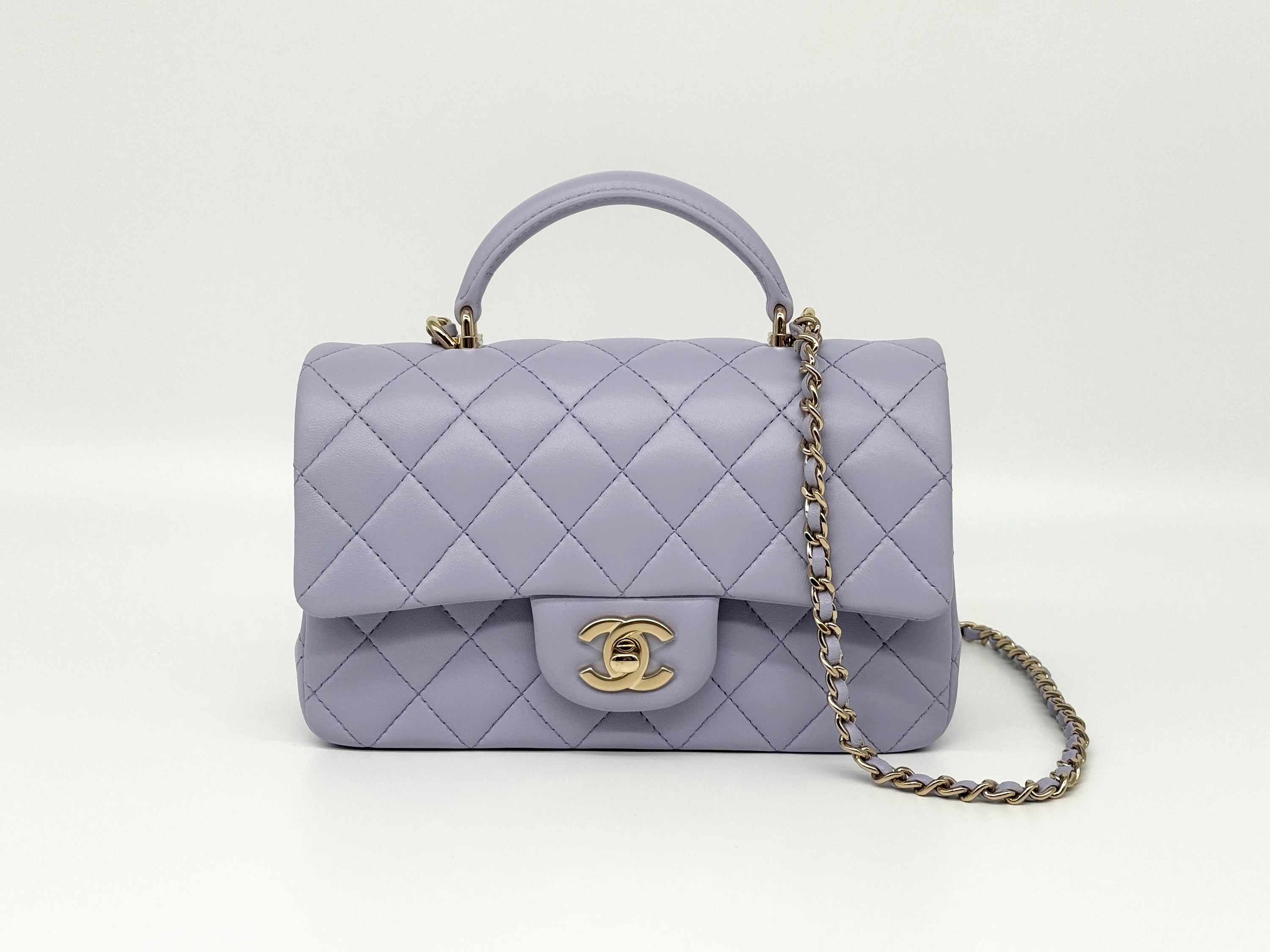 Chanel Mini Flap Bag with Top Handle