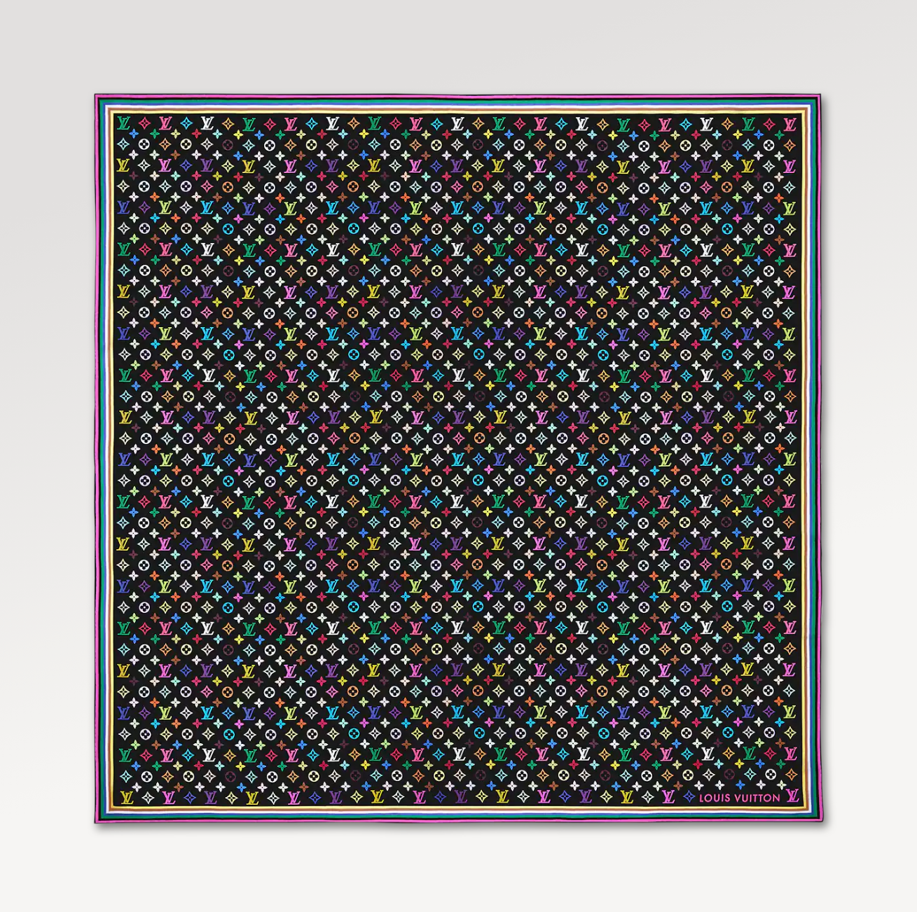 Louis Vuitton x TM Monogram Multicoloured Shawl