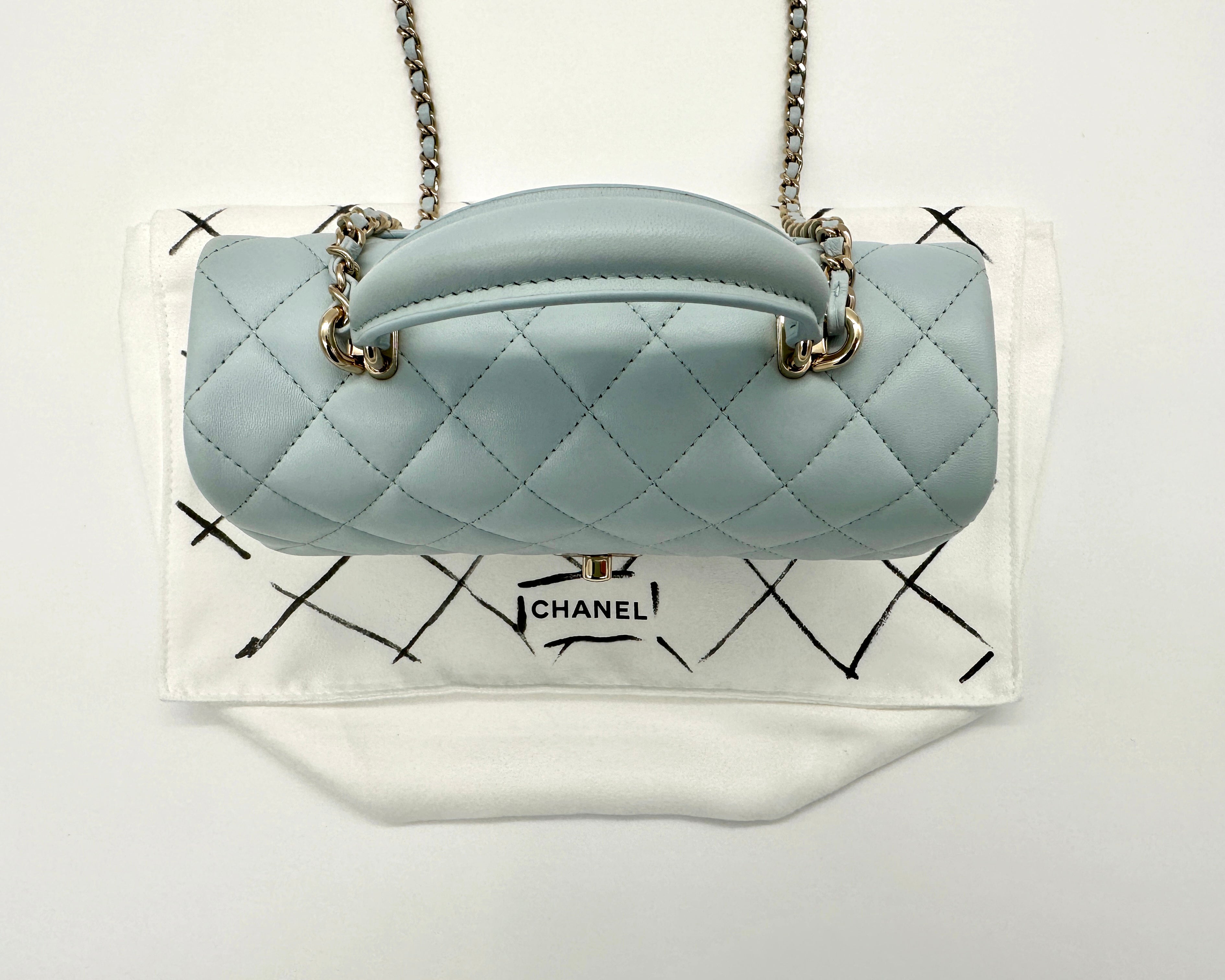 Chanel Mini Flap Bag with Top Handle