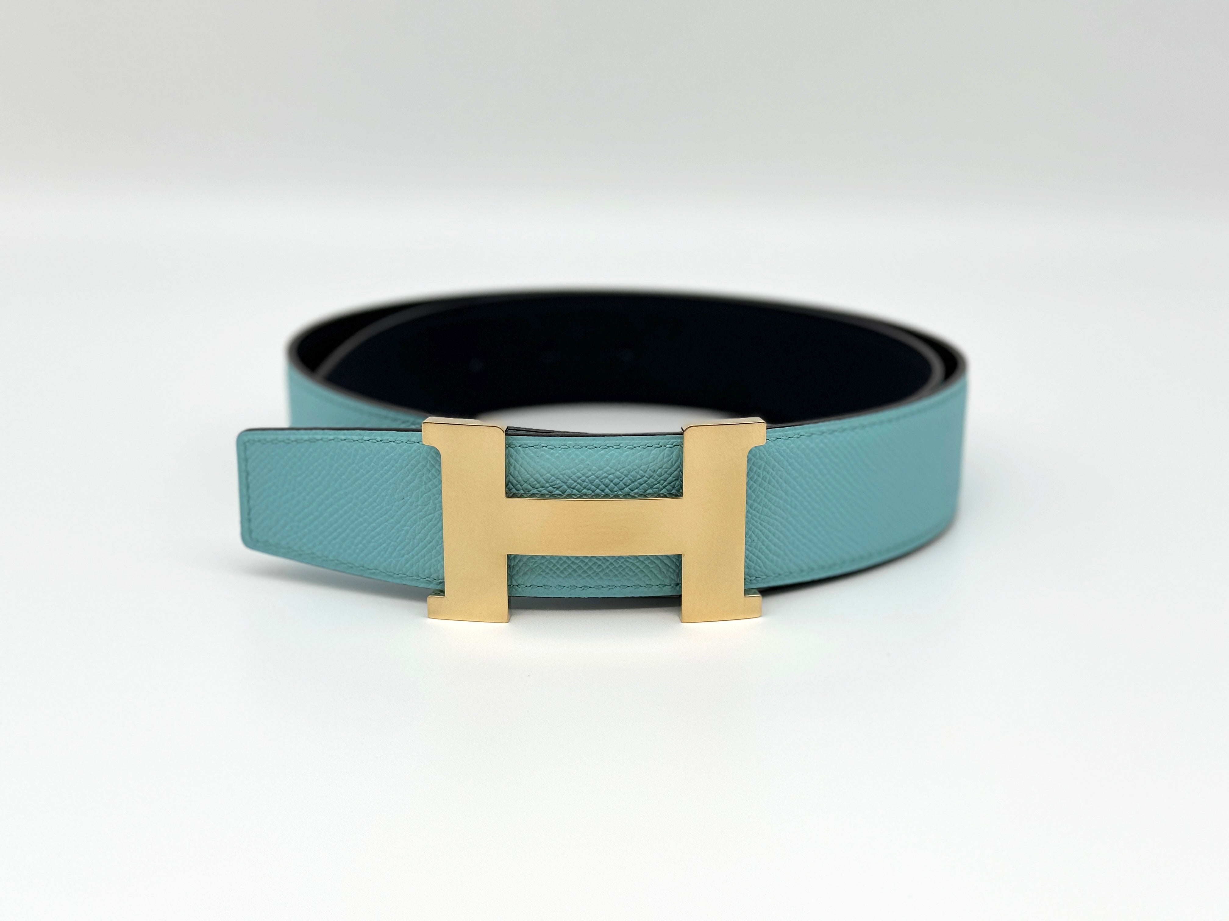 Hermès 38mm Reversible Belt with Permabrass Constance Buckle