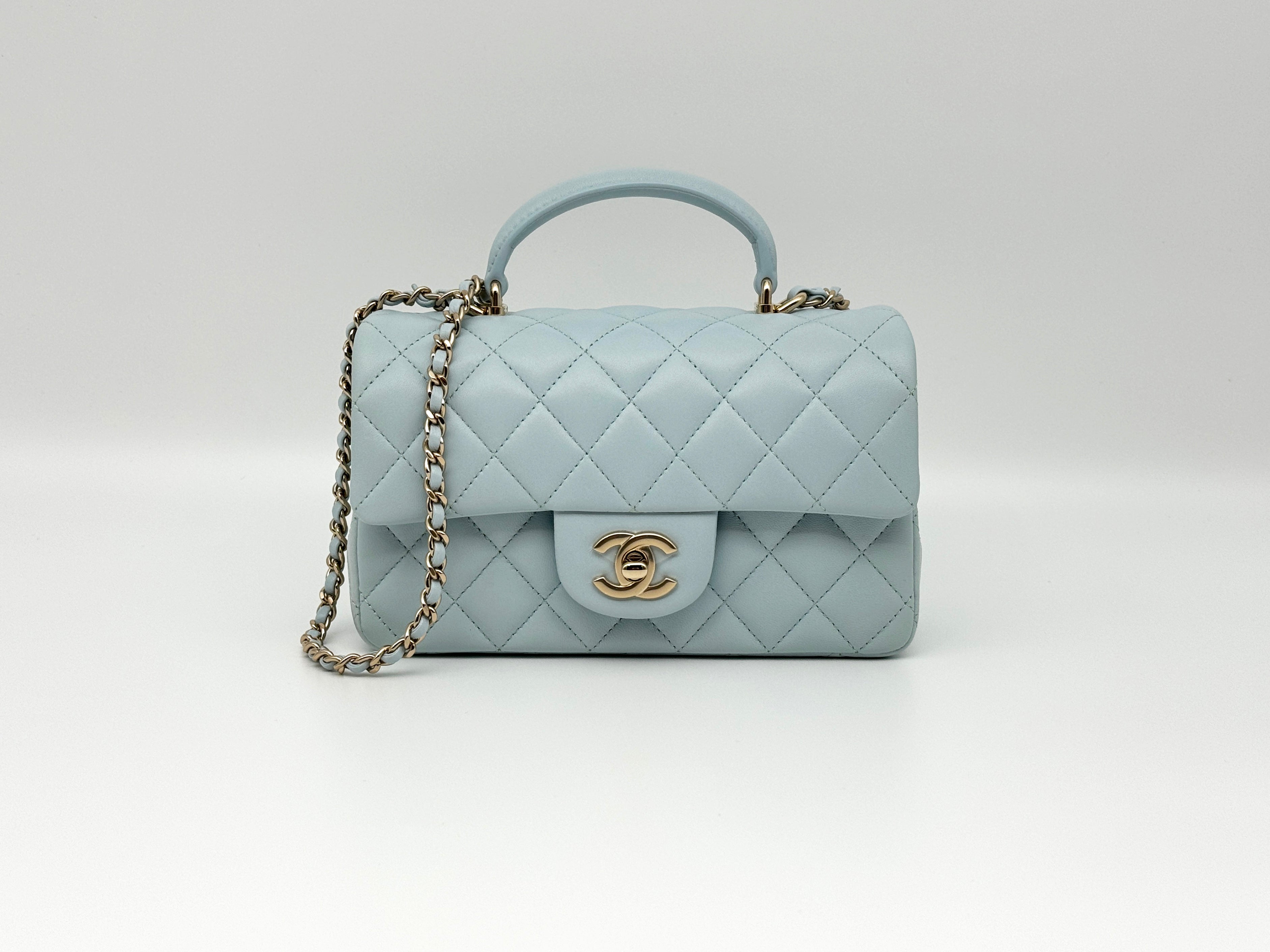 Chanel Mini Flap Bag with Top Handle