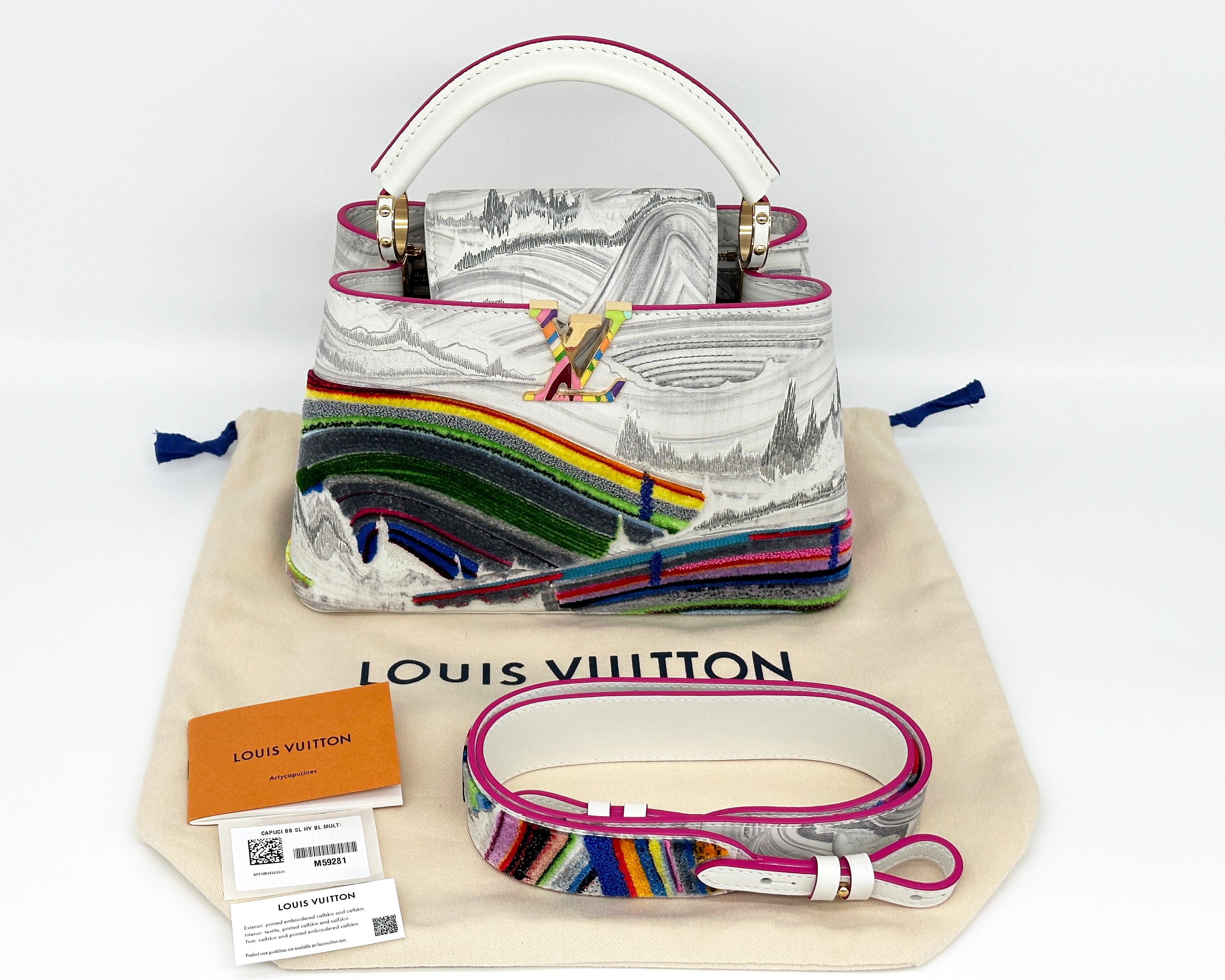 *RARE* Louis Vuitton Arty Capucines BB