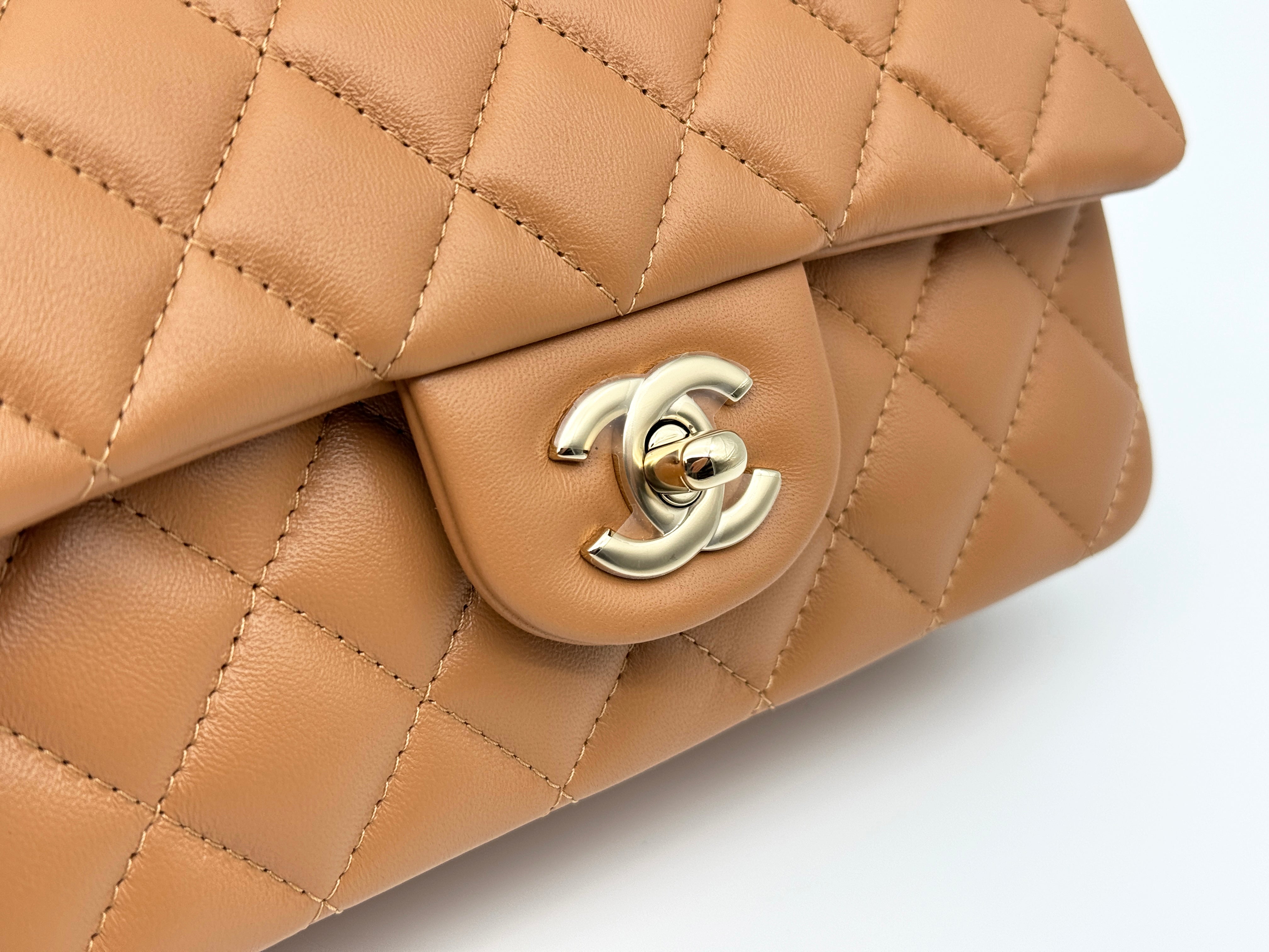 Chanel Mini Flap Top Handle Handbag