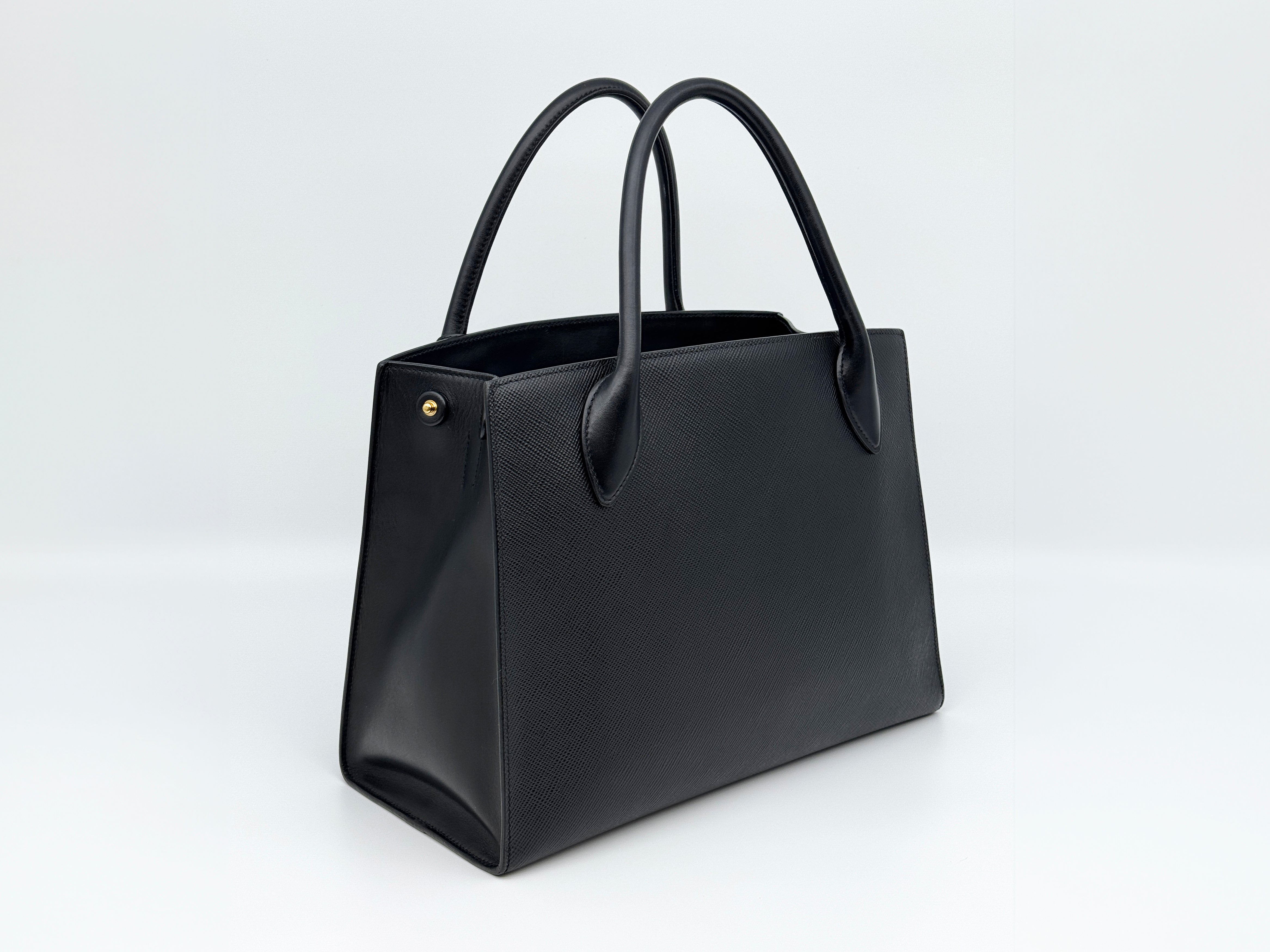 Prada Monochrome 2 Way Tote Bag