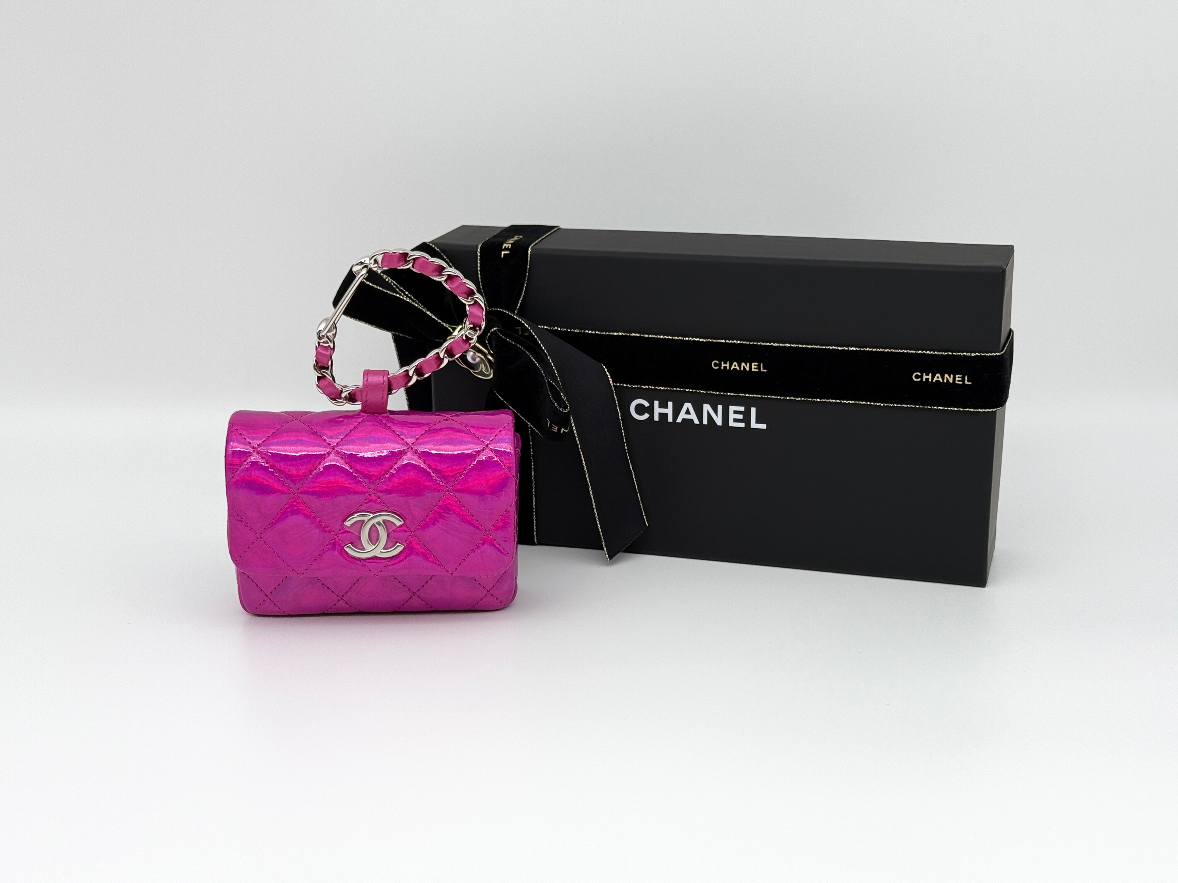 Chanel CC Hook Card Holder Micro Bag