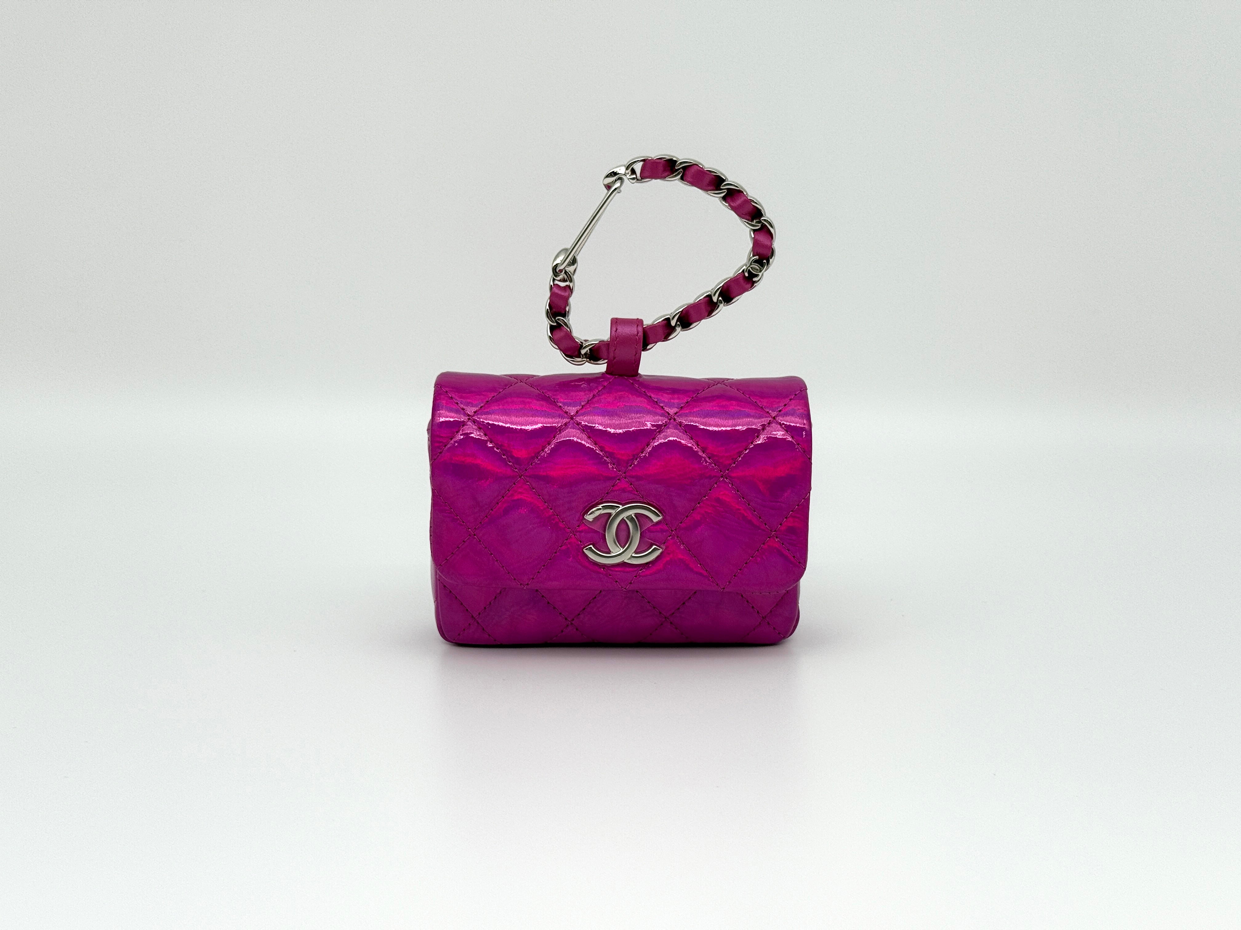 Chanel CC Hook Card Holder Micro Bag