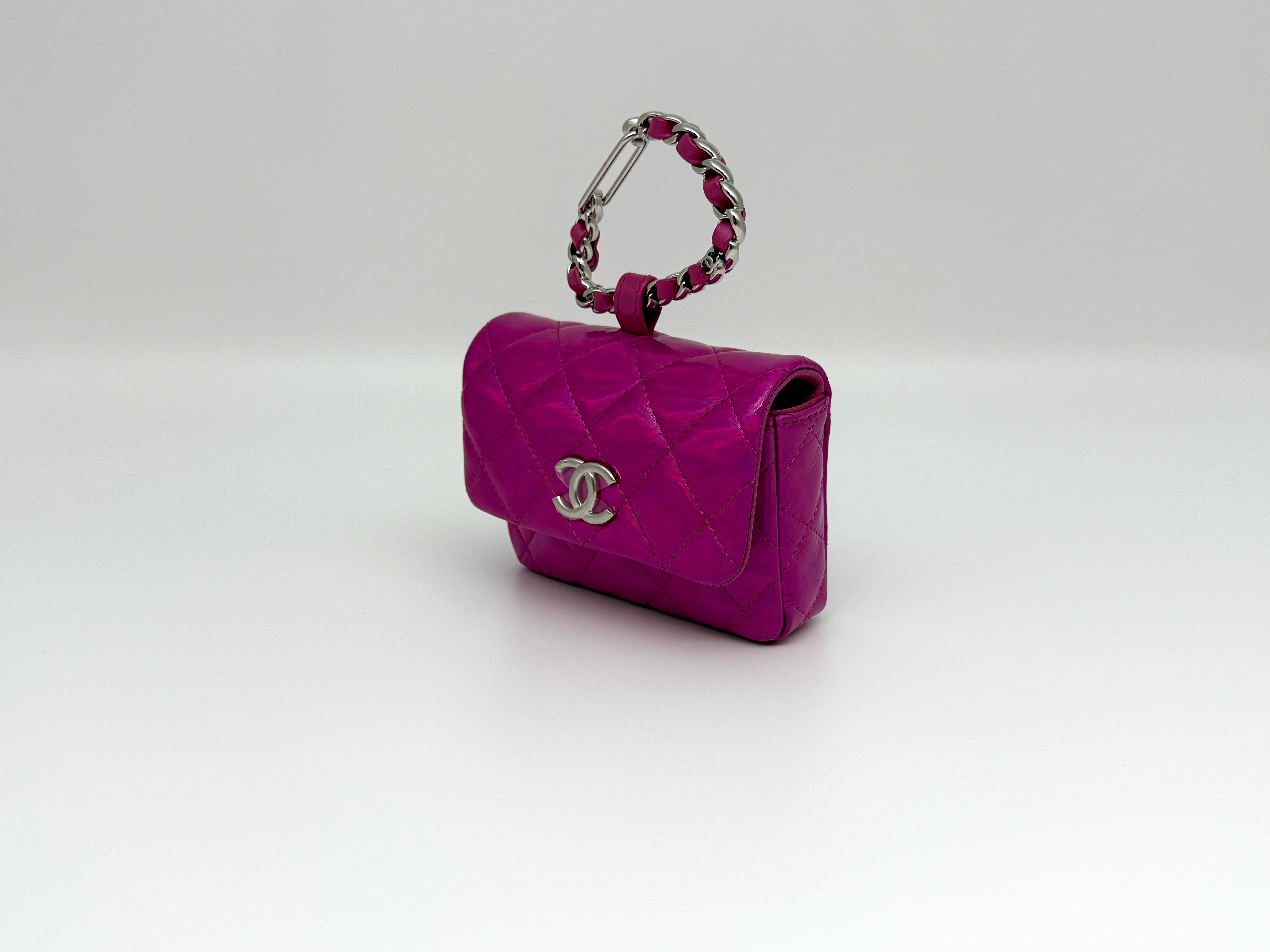 Chanel CC Hook Card Holder Micro Bag