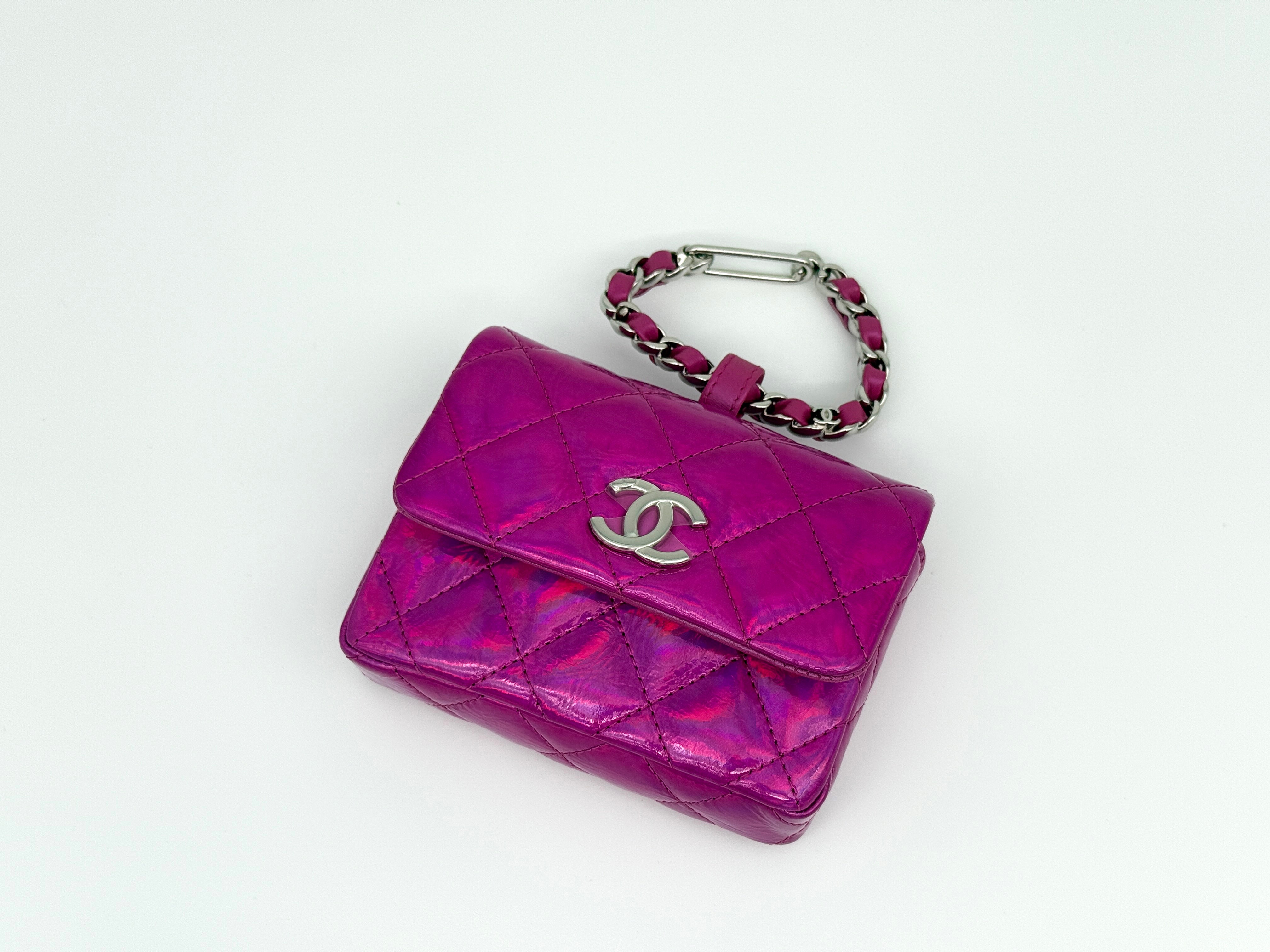 Chanel CC Hook Card Holder Micro Bag