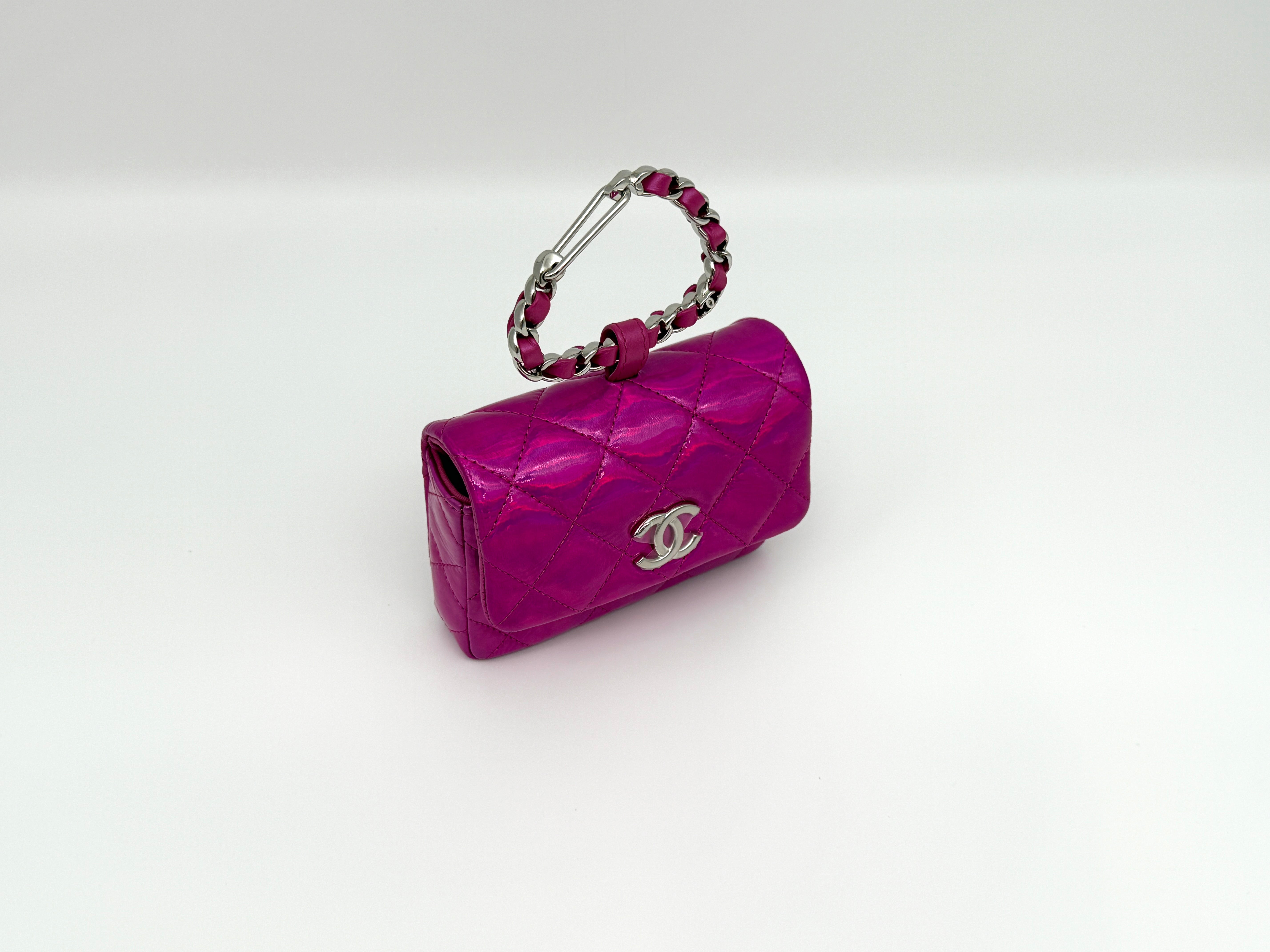 Chanel CC Hook Card Holder Micro Bag